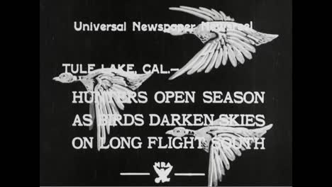 The-1933-Hunting-Season-Opens-At-Tule-Lake