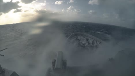 View-From-The-Captain'S-Deck-And-The-Interior-Of-The-Uss-New-York-2019