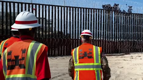 Usace-Commanding-General-And-54Th-Us-Army-Chief-Of-Engineers-Lt-Gen-Todd-Semonite-Conducted-Border-Barrier-Construction-Site-Visits-Near-San-Diego-California-July-9