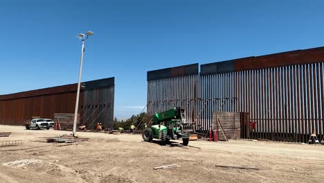 54Th-Us-Army-Chief-Of-Engineers-Lt-Gen-Todd-Semonite-And-Usace-Commanding-General-Conduct-Border-Barrier-Construction-Site-Visits-Near-San-Diego-California-July-9