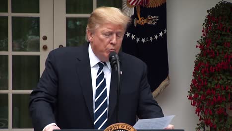 President-Trump-Makes-Remarks-On-The-Wall-Street-Journal-Editoral-On-The-Mueller-Report-2019