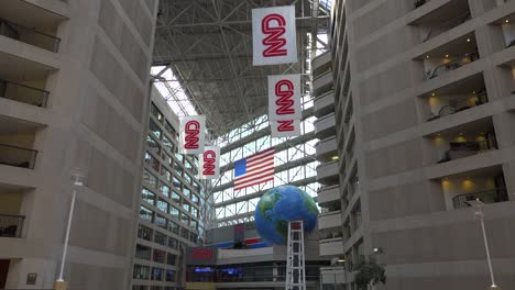 Das-Innere-Des-CNN-Kabelnetzwerk-Nachrichtenhauptquartiers-In-Atlanta-Georgia