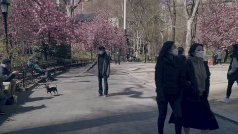 POV-slow-mo-shot-of-people-wearing-masks-in-New-York-Manhattan-during-the-Covid19-coronavirus-epidemic-outbreak-people-with-masks