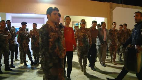 Members-Of-The-Jordanian-Military-Dance-And-Sing-With-Us-Troops-At-A-Party-At-Night-In-Jordan