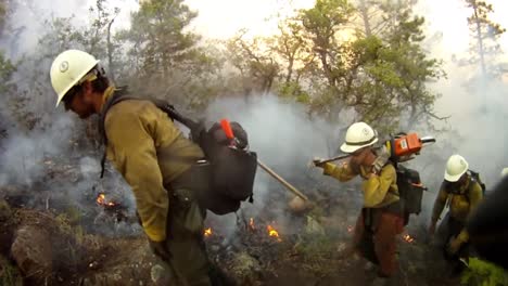 Los-Bomberos-Luchan-Contra-Los-Incendios-Forestales-1