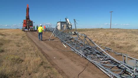 An-Old-Radio-Tower-Is-Demolished