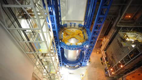 A-Time-Lapse-Of-A-Massive-Rocket-Fuel-Tank-Being-Constructed