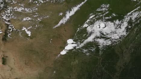 Un-Mapa-Meteorológico-Rastrea-Un-Brote-De-Tornados-Cerca-De-Moore-Oklahoma