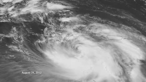 Un-Mapa-Meteorológico-Rastrea-El-Huracán-Isaac-Cuando-Cruzó-El-Caribe-En-2014-1