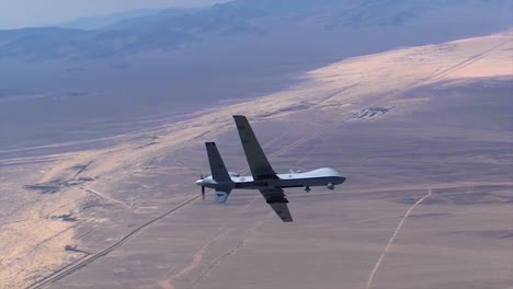 An-Unmanned-Drone-In-Flight