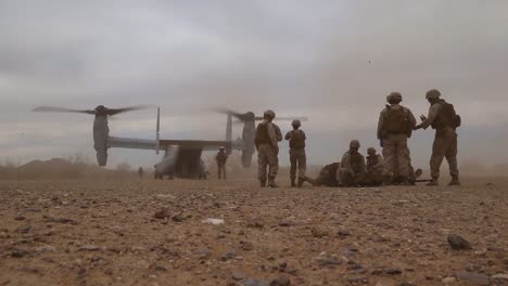 Us-Marines-Undergo-A-Casualty-Evacuation-Exercise