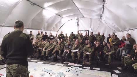 Nato-Troops-Are-Briefed-On-Exercise-Arrcade-Fusion