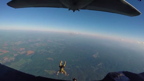 Slowmotion-Footage-Shot-From-Inside-The-Plane-Shows-Special-Tactics-Airmen-Performing-Halo-Jumps-From-An-Mc130H