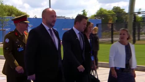 Luxembourg-Prime-Minister-Xavier-Bettel-Arrives-At-The-Nato-Summit-In-Brussels-Belgium-1