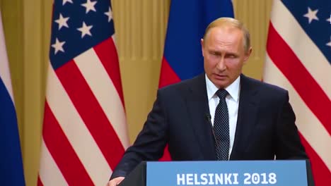 Us-President-Donald-Trump-Holds-A-Disastrous-And-Much-Criticized-Press-Conference-With-Russia-Federation-Vladimir-Putin-Following-Their-Summit-In-Helsinki-Finland-Putin-Speaks-About-Compromising-Materiasl-On-Trump-Comprimat