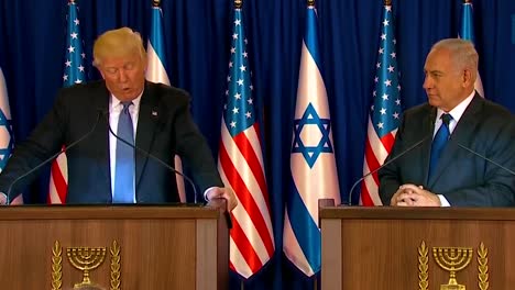 US-Präsident-Donald-Trump-Und-Israels-Premierminister-Benjamin-Netanjahu-Tauschen-Bemerkungen-Während-Des-Präsidentenbesuchs-In-Jerusalem-Aus-7