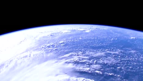 Shots-From-Nasa-Space-Station-Of-Hurricane-Florence-Approaching-The-Coast-Of-North-America-2