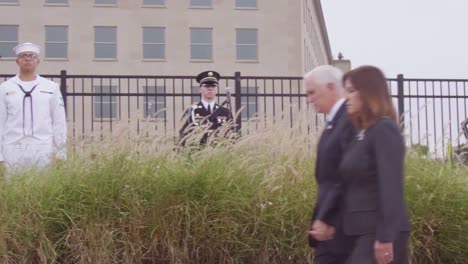 US-Vizepräsident-Mike-Pence-Ehrt-Am-11.-September-Die-Opfer-Von-911