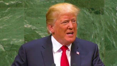 Us-President-Donald-Trump-Addresses-The-United-Nations-General-Assembly-In-New-York-And-Speaks-Of-The-Horrors-Of-Immigrants-And-Immigration