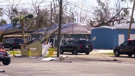 President-Trump-Visits-The-Disaster-Area-Of-Hurricane-Michael-In-Florida