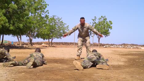 Members-Of-The-Djibouti-Armed-Forces-(Fad)-Perform-A-Commando-Raid-In-The-Desert-And-Rescue-Wounded-2