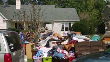 Footage-Of-Debris-In-Wilmington-North-Carolina-And-Surrounding-Areas-After-Hurricane-Florence-2