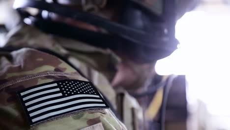 Soldados-Del-Ejército-Estadounidense-Con-El-3er-Regimiento-De-Caballería-Realizan-Operaciones-De-Convoyes-En-La-Provincia-De-Ninewah,-Irak