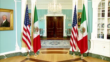 Us-Secretary-Of-State-Mike-Pompeo-Meets-With-Mexican-Foreign-Secretary-Luis-Videgaray-Caso-Of-Mexico