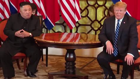 Us-President-Donald-Trump-Meets-With-North-Korean-President-Kim-Jong-Un-At-A-Summit-In-Vietnam-2