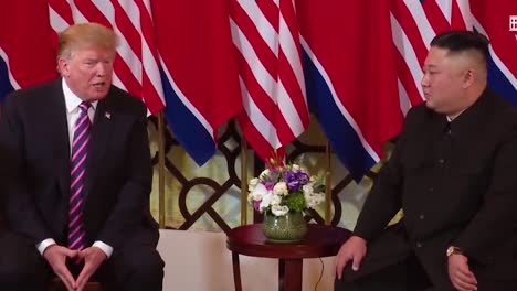 Us-President-Donald-Trump-Meets-With-North-Korean-President-Kim-Jong-Un-At-A-Summit-In-Vietnam-6