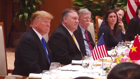 Us-President-Donald-Trump-Meets-With-North-Korean-President-Kim-Jong-Un-At-A-Summit-In-Vietnam-12