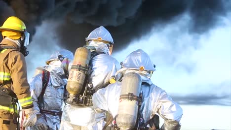 Aircraft-Rescue-And-Fire-Fighting-(Arff)-Marines-Conduct-Fire-Containment-Drills-Of-A-Burning-Airplane-Crash-At-Marine-Corps-Air-Station-Miramar-California-2