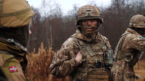 British-And-Norwegian-Soldiers-Prepare-To-A-Hold-A-Bridge-During-Nato'S-Trident-Juncture-Training-Exercise