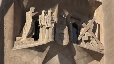 Spain-Barcelona-Sagrada-Familia-Carving-Of-Christ-Trial