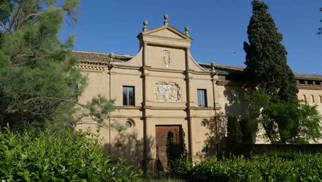 Spain-Monasterio-De-Rueda-Facade-From-Side