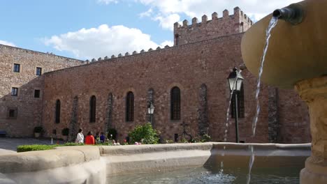 Spain-Siguenza-Castle-Fountain