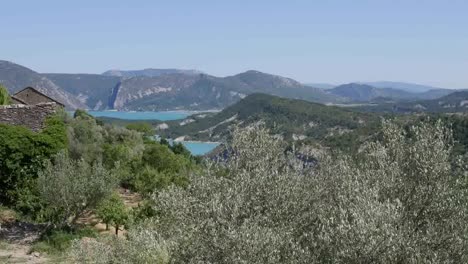 Spanien-Sobrarbe-Blick-Mit-See