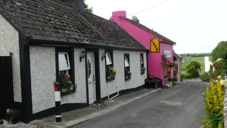 Irland-Cashel-Reihe-Von-Cottages