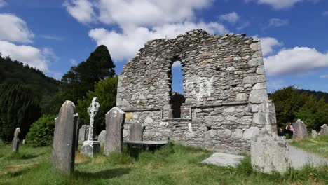 Irland-Glendalough-Keltische-Kloster-Kathedrale
