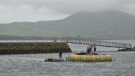 Ireland-Ring-Of-Kerry-Kids-Jumping-On-Float