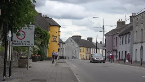 Irland-Banagher-Straßenszene