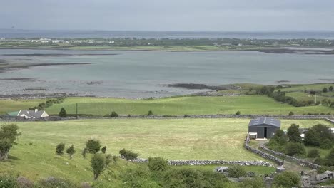 Ireland-County-Clare-Sun-And-Shadow-Across-Estuary-Pan
