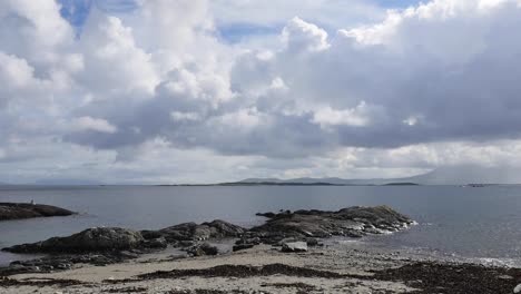 Ireland-County-Galway-High-Tide-And-Clouds