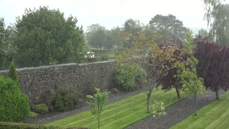 Irlanda-Lluvia-En-El-Condado-De-Offaly