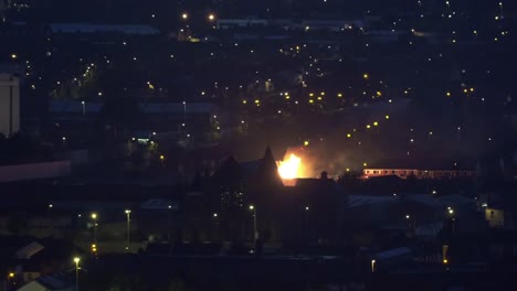 Nordirland-Belfast-11.-Nacht-Lagerfeuer-Westbelfast