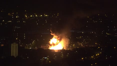 Northern-Ireland-Belfast-Giant-Bonfire-In-West-Belfast-On-Eleventh-Night