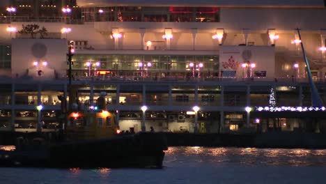 Canada-Cruise-Ship-Lights-And-Tug-Boat