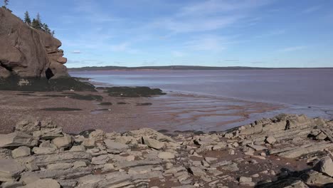 Kanada-Flut,-Die-In-Der-Bucht-Von-Fundy-Ausgeht