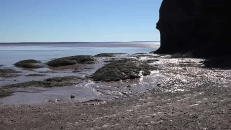 Vista-De-Canadá-Del-Borde-De-La-Bahía-De-Fundy