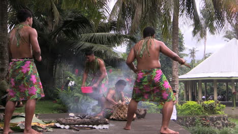 American-Samoa-Performers-Dance-And-Demonstrate-Cooking-Techniques